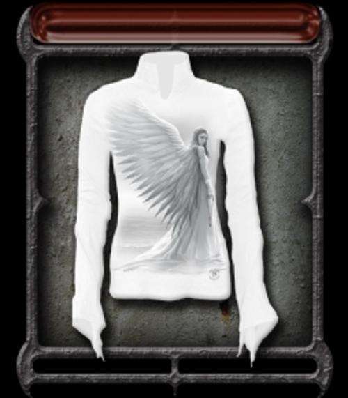 SPIRIT GUIDE BY ANNE STOKES LONG SLEEVE T-SHIRT - IMPORTED FROM UK