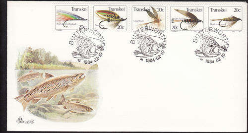 Transkei 1984 Fishing Flies 5th series FDC 1.33 (B)