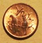 South Africa 1970 1/2 cents Uncirculated - KM81