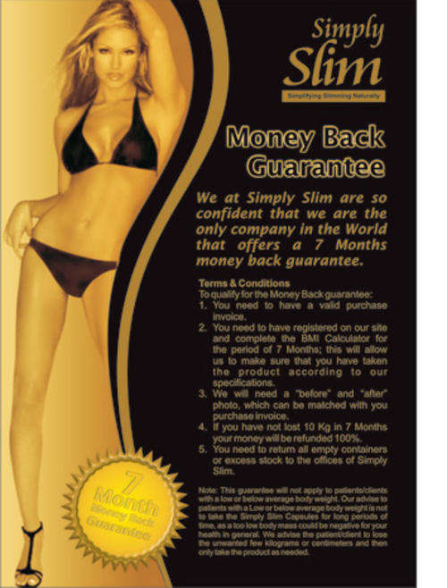 Simply Slim No 1 Natural slimming capsule in the world