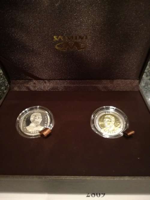 Mandela commemorative set sealed from Mint