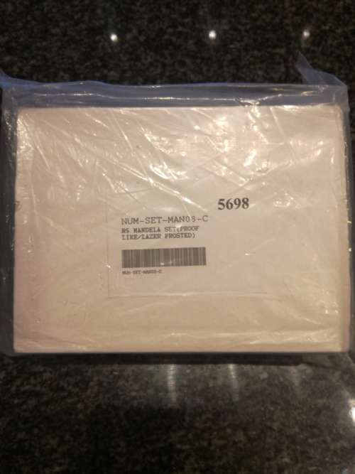 Mandela R5 Coin set from the S.A mint