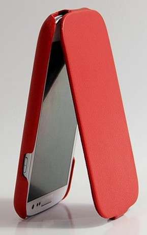 ** Flip Pouch / Case / Cover for Samsung Galaxy S3 - RED **