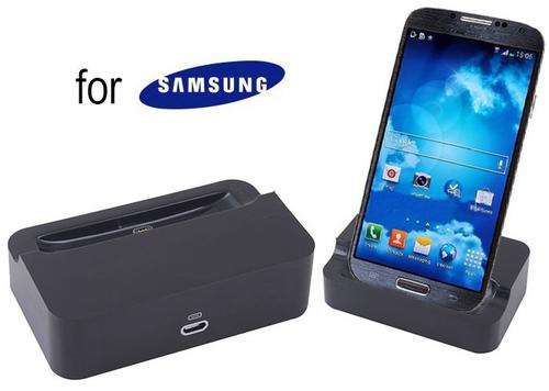 ** CHARGING / SYNC DOCKING STATION FOR SAMSUNG GALAXY S4 - BLACK **
