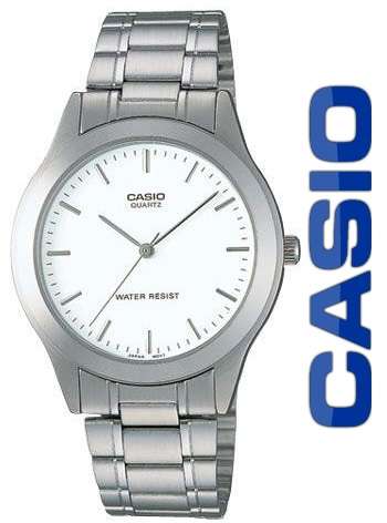 CASIO MENS 50M STAINLESS STEEL WATCH **VALUE: R1150.00**