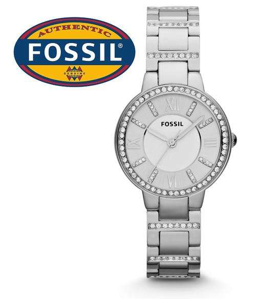 FOSSIL VIRGINIA CRYSTAL SET LADIES WATCH **VALUE: R3400.00**