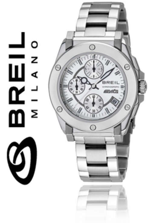 BREIL CHRONOGRAPH STAINLESS STEEL MENS WATCH    **VALUE: R3600.00**
