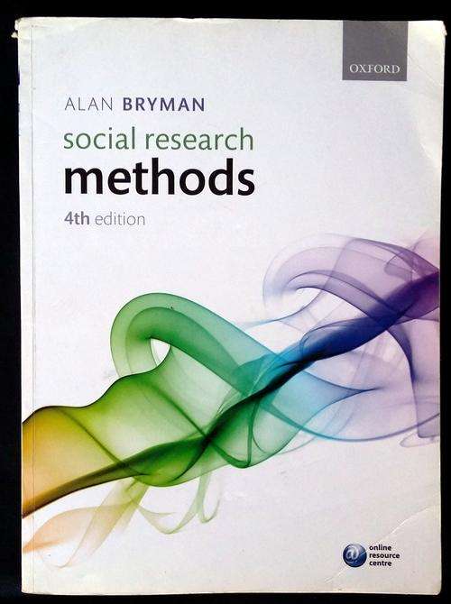 Social Research Methods, Alan Bryman