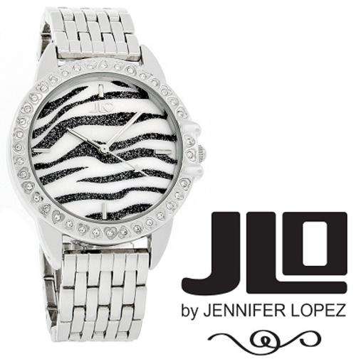 JENNIFER LOPEZ (JLo) SWAROVSKI CRYSTAL ZEBRA PRINT WATCH **VALUE: R2600.00**