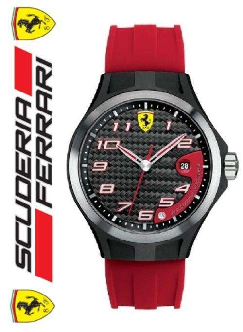 SCUDERIA FERRARI MENS LAP TIME WATCH **VALUE: R3600.00**