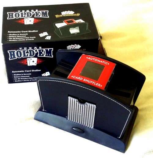 ** R1 CLEARANCE SALE ** POKER AUTOMATIC CARD SHUFFLER