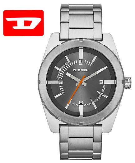 DIESEL GOOD COMPANY STAINLESS STEEL WATCH **VALUE: R4299.00**
