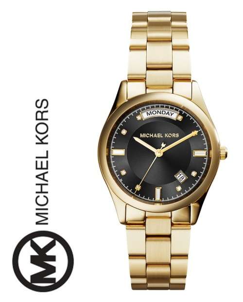 MICHAEL KORS COLETTE BLACK DIAL LADIES WATCH   **VALUE: R4100.00**