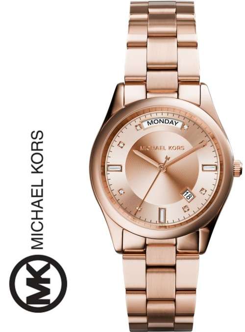 MICHAEL KORS COLETTE GOLD DIAL LADIES WATCH   **VALUE: R4100.00**