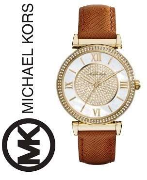 MICHAEL KORS CAITLIN GLITZ CRYSTAL STAINLESS STEEL LADIES WATCH   **VALUE: R4200.00**