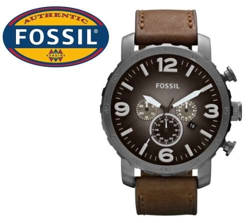 FOSSIL NATE CHRONOGRAPH ION PLATED WATCH **VALUE: R3850.00**