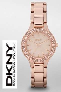 CRAZY R1 START ** DKNY ROSE GOLD CHAMBERS LADIES WATCH WITH CRYSTALS  (NY8486) **VALUE: R4299.00**