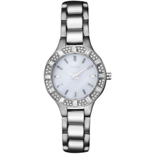 CRAZY R1 START ** DKNY CHAMBERS STAINLESS STEEL CRYSTAL LADIES WATCH (NY8485)  **VALUE: R4299.00**
