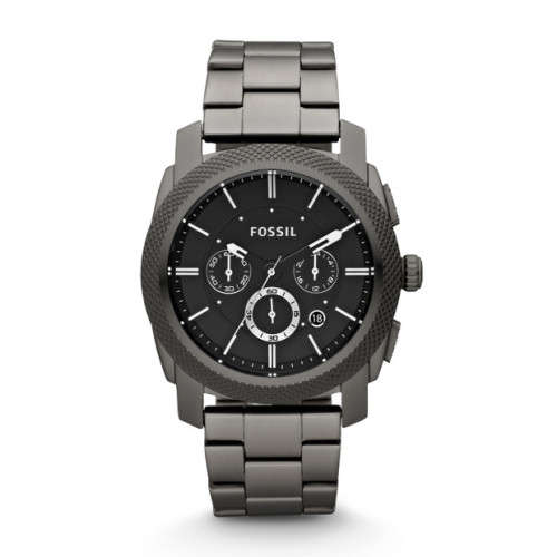 FOSSIL MACHINE ION PLATED STAINLESS STEEL CHRONOGRAPH WATCH (FS4662)  **VALUE: R4800.00