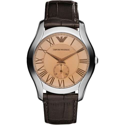 EMPORIO ARMANI MENS CLASSICO WATCH  (AR1704)  **VALUE: R5490.00**