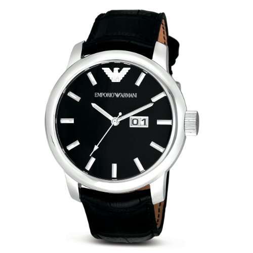 CRAZY R1 START ** EMPORIO ARMANI MENS CLASSICO WATCH  (AR0428)  **VALUE: R5390.00**
