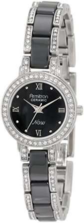 ARMITRON CERAMIC NOW CRYSTAL LADIES WATCH (75/3919)  **VALUE: R2800.00**