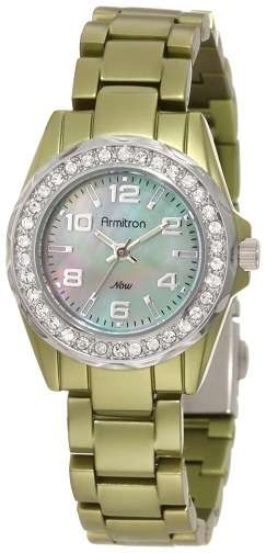 ARMITRON SWAROVSKI CRYSTAL PEARL LADIES WATCH