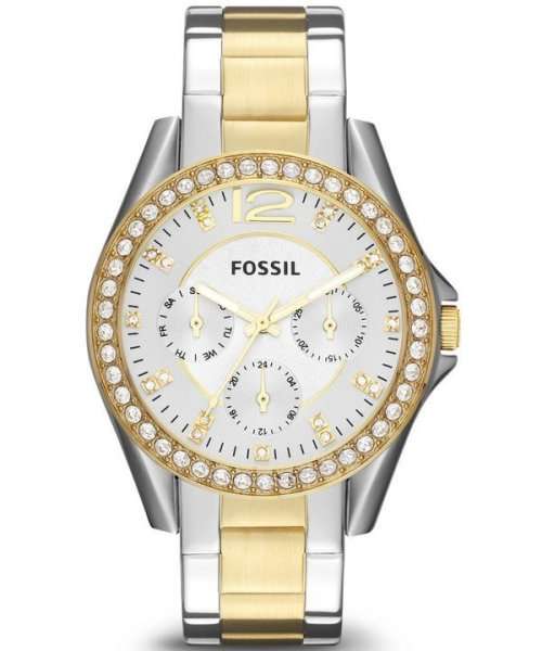 FOSSIL RILEY CRYSTAL BEZEL LADIES WATCH (ES3204) **VALUE: R4300.00**
