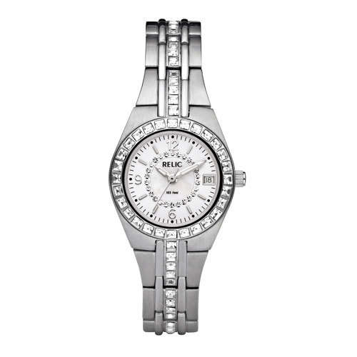 RELIC BY FOSSIL LADIES CRYSTAL GLITZ WATCH (ZR11788)  **VALUE: R2800.00**