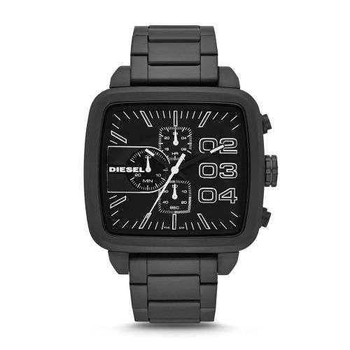 DIESEL DOUBLE DOWN CHRONOGRAPH STAINLESS STEEL WATCH  (DZ4300)  **VALUE: R5299.00**
