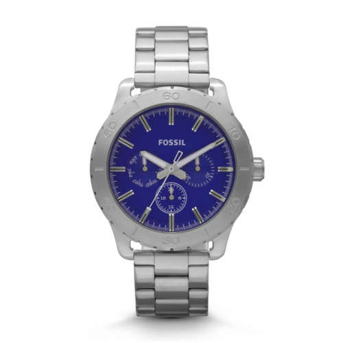 BLACK FRIDAY - FOSSIL BLUE DIAL STAINLESS STEEL WATCH (BQ1056)  **VALUE: R4150.00**