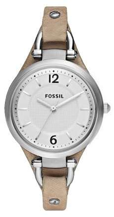 FOSSIL GEORGIA CALF SKIN STRAP LADIES WATCH   **VALUE: R3800.00**