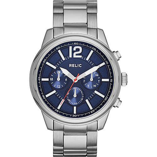 RELIC BY FOSSIL GREER MULTI-FUNCTION STAINLESS STEEL WATCH (ZR15777)  **VALUE: R3100.00**