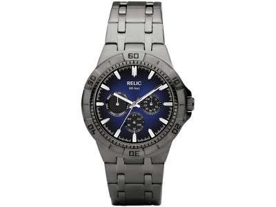 RELIC BY FOSSIL GUN-METAL MULTI-FUNCTIONAL WATCH (ZR15533)  **VALUE: R3100.00**