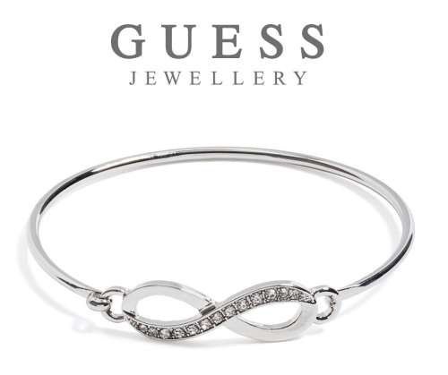 GUESS CRYSTAL INFINITY BRACELET **RETAIL VALUE: R1100.00**
