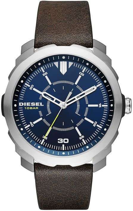 DIESEL MACHINUS STAINLESS STEEL MENS WATCH  (DZ1787)  **VALUE: R4299.00**