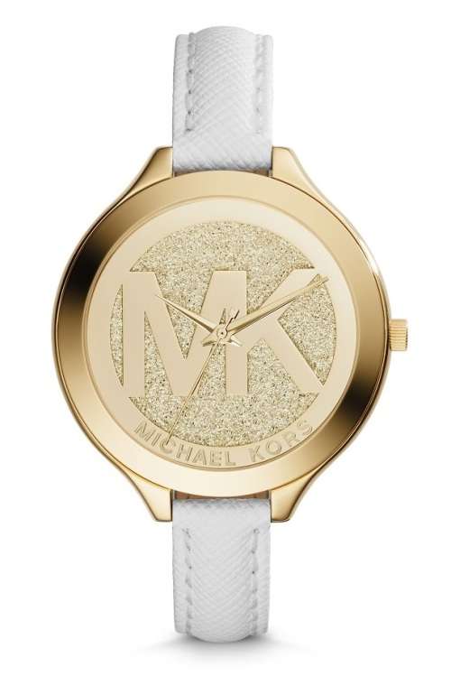BLACK FRIDAY DEAL - MICHAEL KORS SLIM RUNWAY LOGO LADIES WATCH (MK2389)