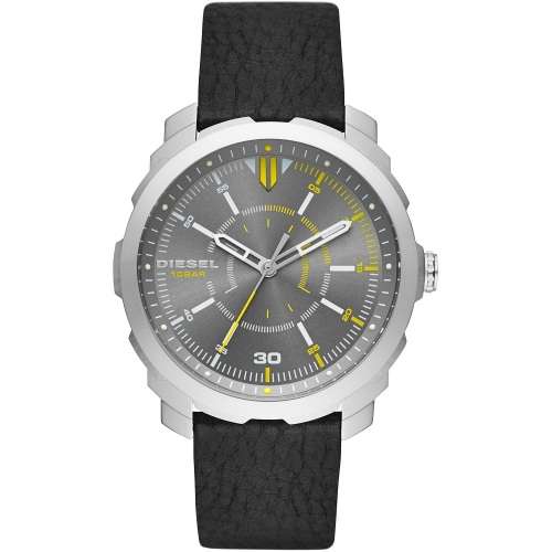 DIESEL MACHINUS STAINLESS STEEL MENS WATCH  (DZ1739)  **VALUE: R4299.00**