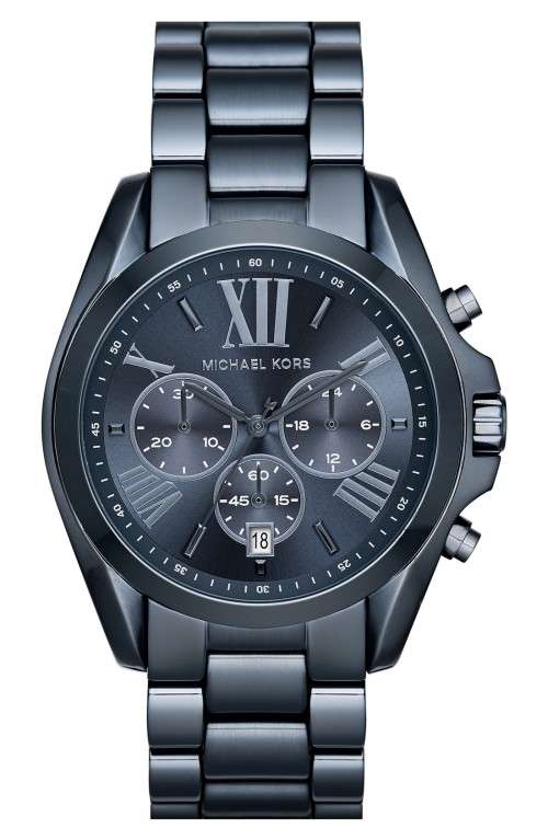 MICHAEL KORS BRADSHAW CHRONOGRAPH ION-PLATED LADIES WATCH (MK6248)  **VALUE: R5200.00**