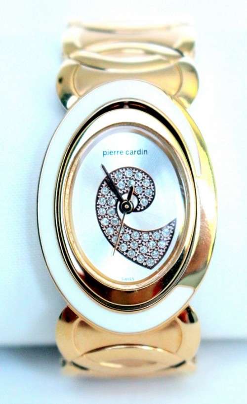 PIERRE CARDIN ROSE GOLD LADIES WATCH WITH CRYSTAL DIAL - SWISS MOVEMENT