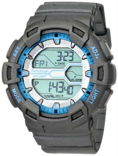 ARMITRON RESIN DIGITAL CHRONOGRAPH SPORT WATCH - 48mm  (40/8246)