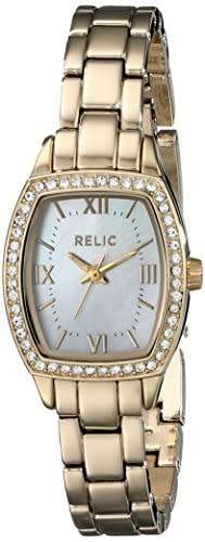 RELIC BY FOSSIL LILLIAN GOLD-PLATED LADIES WATCH - 21mm (ZR34299)