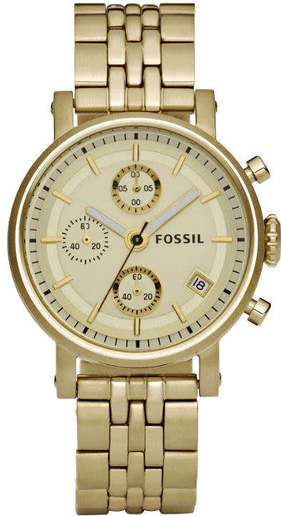 FOSSIL BOYFRIEND CHRONOGRAPH LADIES WATCH - 40mm (ES2197)