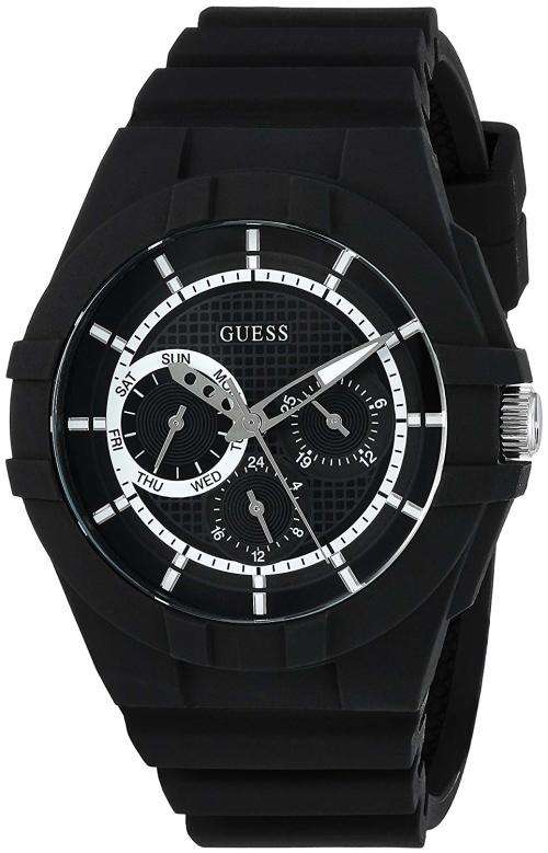 GUESS TREND MULTIFUNCTION SILICONE WATCH - 40mm (U0942L2) **VALUE: R4600.00**