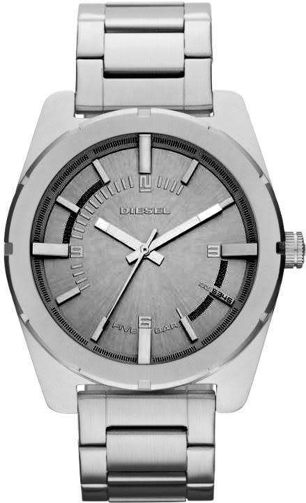 DIESEL GOOD COMPANY STAINLESS STEEL WATCH - 44mm