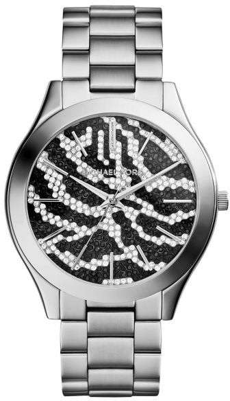BLACK FRIDAY - MICHEAL KORS Slim Runway MK3314 Stainless Steel Quartz Women Watch