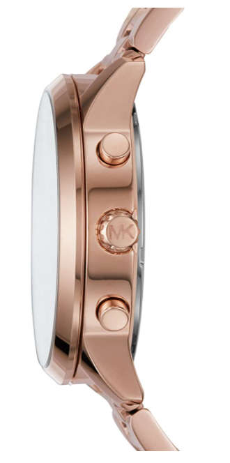 BLACK FRIDAY CLEARANCE SALE - MICHAEL KORS SLATER MK6521 Chronograph Rose Gold Quartz Watch