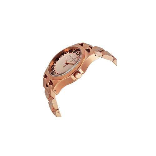 BLACK FRIDAY CLEARANCE SALE - MARC BY MARC JACOBS HENRY SKELETON ROSE GOLD LADIES WATCH (MBM3207)