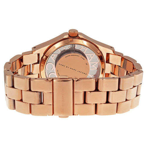 BLACK FRIDAY CLEARANCE SALE - MARC BY MARC JACOBS HENRY SKELETON ROSE GOLD LADIES WATCH (MBM3207)