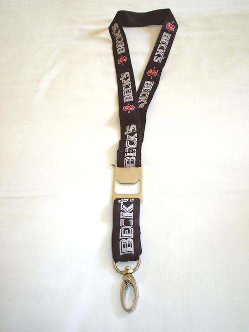 **Collectable Becks Lanyard with Bottle opener**